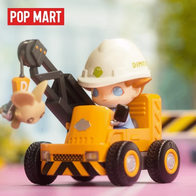POPMART Dimoo Where We Go Series Car Ride Blind Box (confirmed) Figure toy gift
